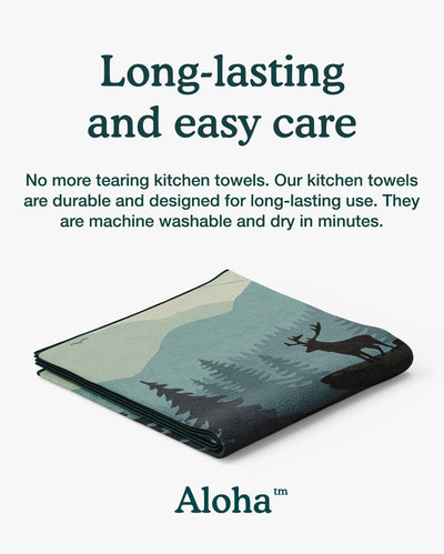 Kitchen Towels Forest | Set of 3