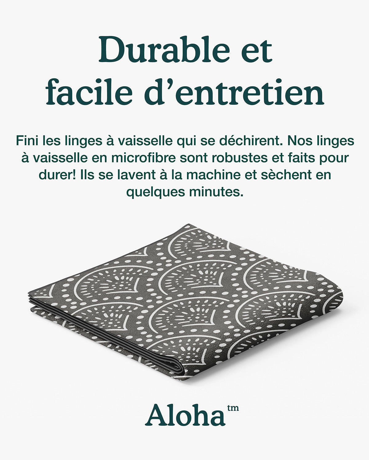 Linges à vaisselle Authentique | Ensemble de 3
