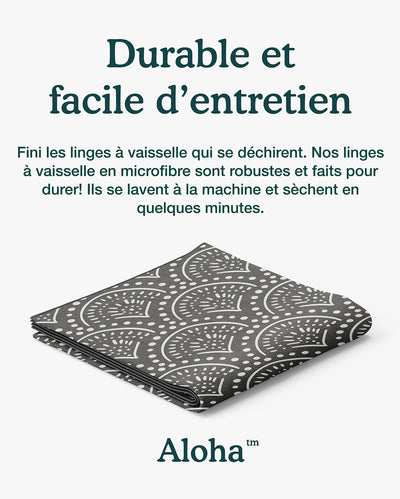 Linges à vaisselle Authentique | Ensemble de 3