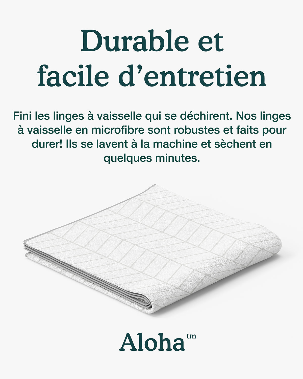 Linges à vaisselle Geometry | Ensemble de 3