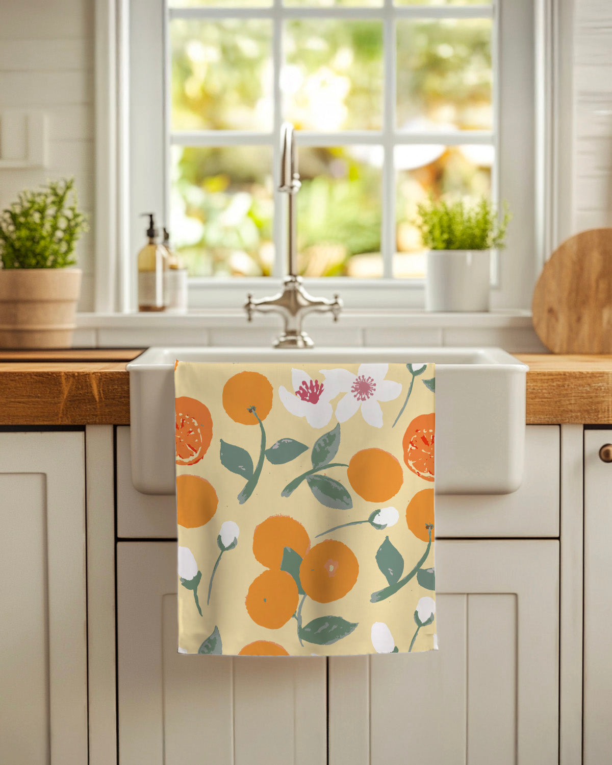 Linges à vaisselle Douce Orange | Ensemble de 3