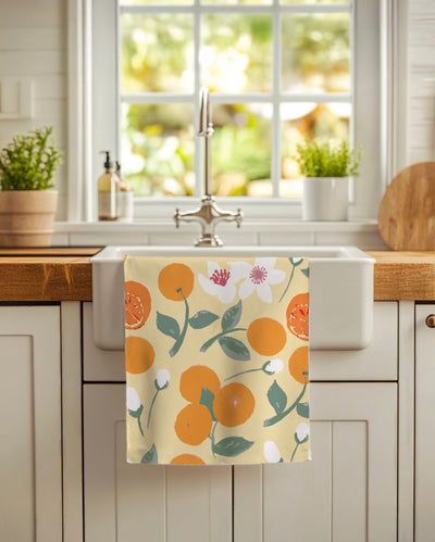 Linges à vaisselle Douce Orange | Ensemble de 3