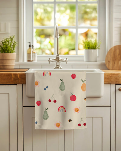 Linges à vaisselle Punch aux fruits | Ensemble de 3