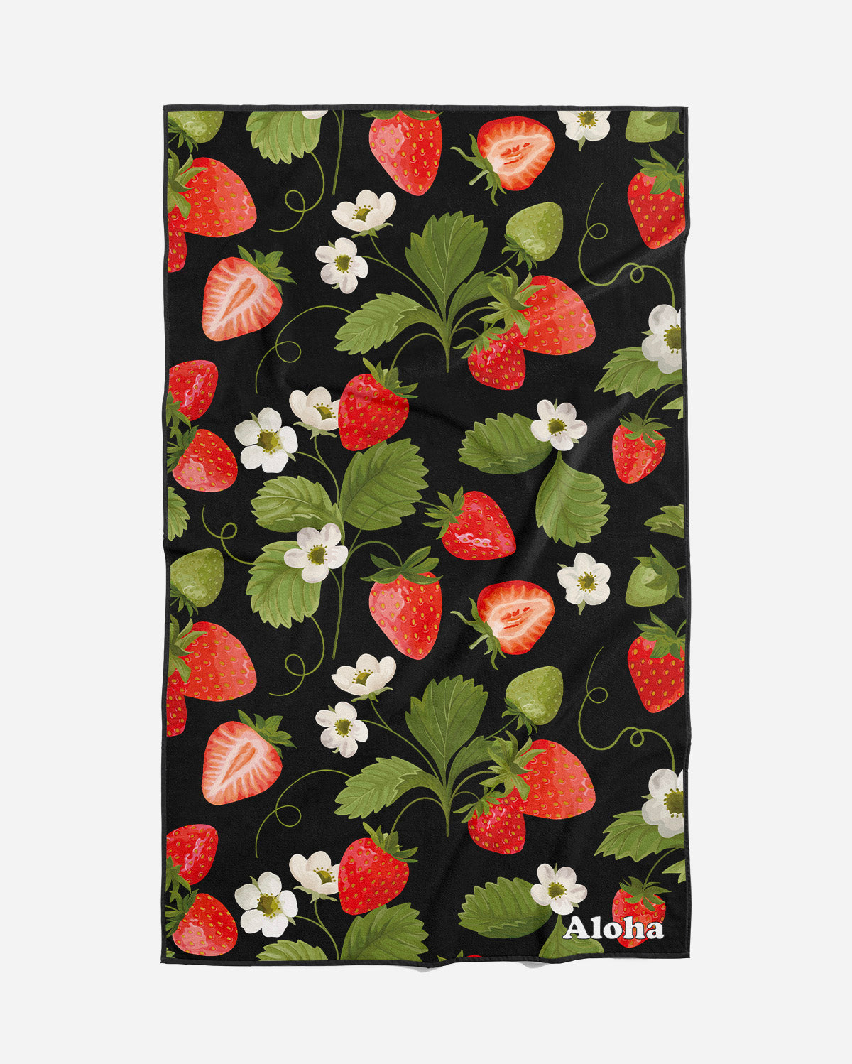 Linges à vaisselle Jardin de fraises | Ensemble de 3