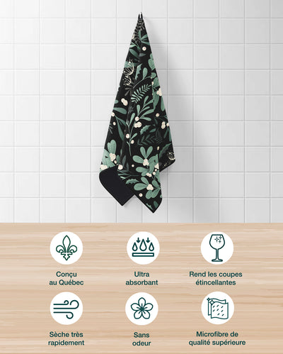 Linges à vaisselle Boréal | Ensemble de 3