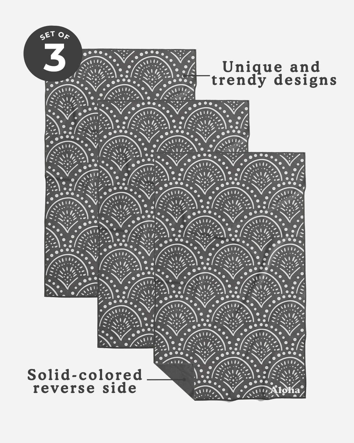 Kitchen Towels Authentic | Set of 3
